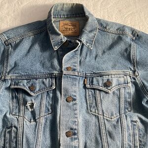 Levi's vintage orange tab Jean jacket